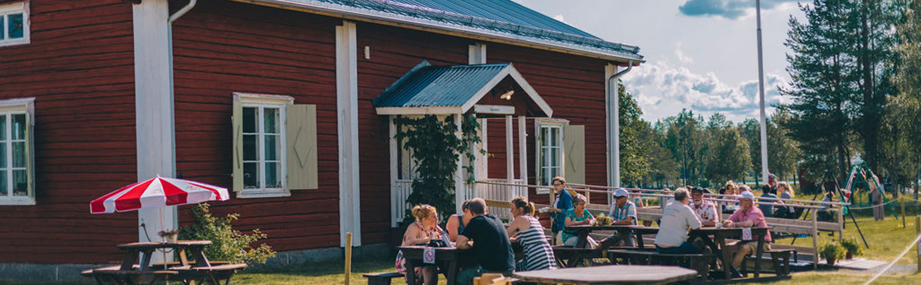 Utefika på hembygdsgården