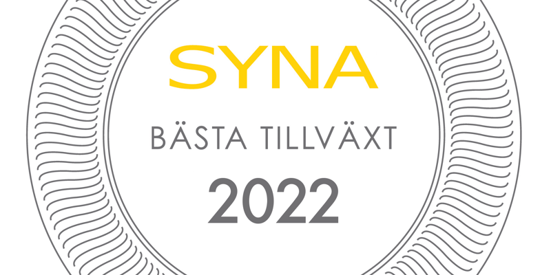 Logotyp Bästa Tillväxt 2022