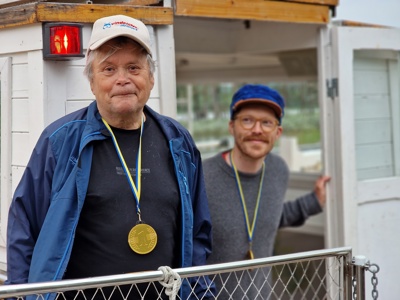 Göran Magnusson och hans efterträdare Ralf Eriksson