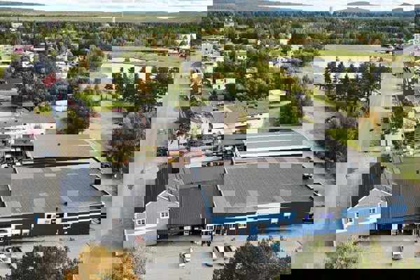 Flygbild Järna Sorsele